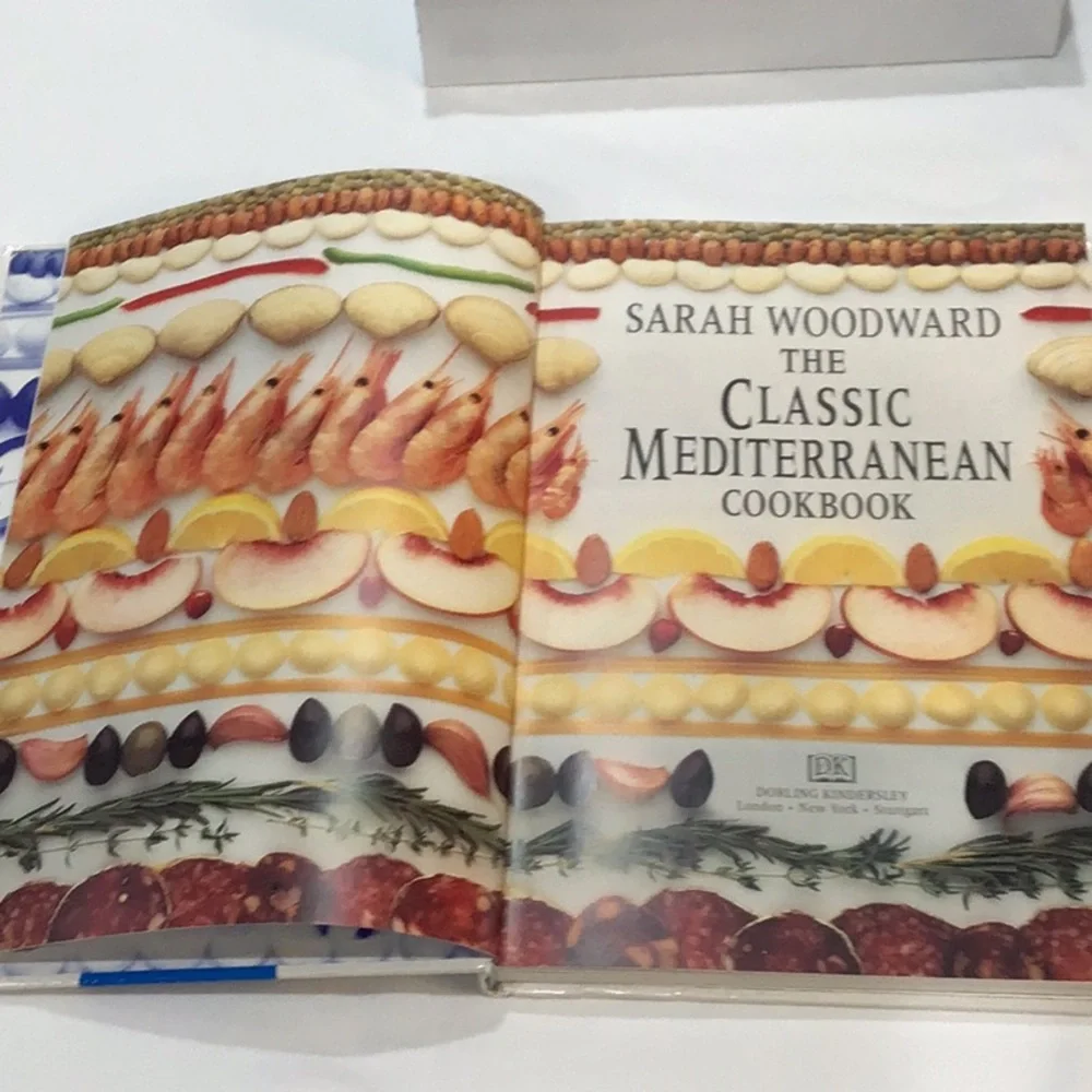 The Classic Mediterranean Cookbook 1995 hardcover